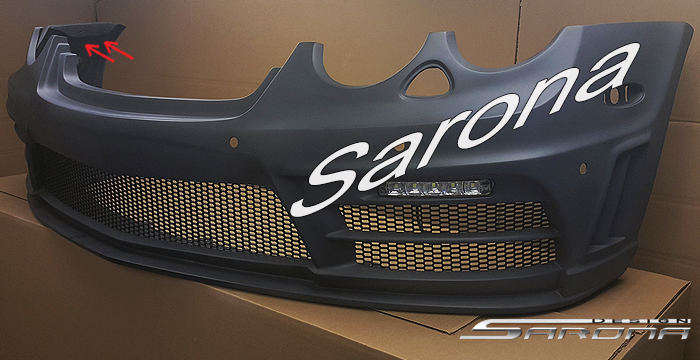 Custom Bentley Flying Spur  Sedan Front Bumper (2004 - 2013) - $1590.00 (Part #BT-017-FB)